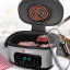 Milex Airfryer Grill & Multi Cooker, 6L with food on the table