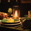 Yeelight 2nd Gen Candela Lamp on the dinner table