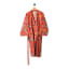 India Ink Bird of Paradise Kimono - Tomato Hanging 