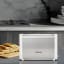 Taurus Arctic Stainless Steel 2-Slice Toaster, 870w on the kitchen counter