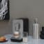 Smeg Smeg Bean-to-Cup Automatic Coffee Machine with a Milk System - Matt Black on the table with coffee