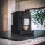 Miele Silence Freestanding Coffee Machine - Black on the kitchen counter