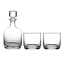 Maxwell & Williams Diamante Stacked Decanter Set, Set of 3