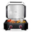 Cozze Gas Plancha 600 with Lid (2 Burner) angle