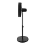 Alva Air Matte Black Drum Pedestal Fan angle