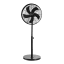 Alva Air Matte Black Drum Pedestal Fan