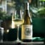 Terre Paisible Franschhoek Sauvignon Blanc, 2022 on the table with a glass