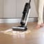 Tineco Floor One S7 Pro Wet Dry Vacuum Cordless Floor Washer Stick vacuuming the floor