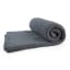 Thread Office Knitted Cotton Throw - charcoal