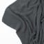 Thread Office Knitted Cotton Throw - charcoal close up
