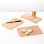 Brabantia Profile Wooden Chopping Board, Set of 3 on the kitchen counter