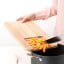 Brabantia Profile Wooden Chopping Board for Vegetables with a pot