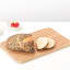 Brabantia Profile Wooden Chopping Board for Bread on the kitchen counter