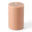 Okra Candle Nude Pillar Candle - Small