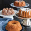 Nordic Ware Quartet Bundt Pan, 4-Cup on the table