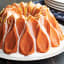 Nordic Ware Crown Bundt Pan cake on the table