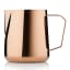 Barista & Co Pro Pitcher, 400ml - Rose Brass angle