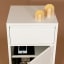 Popstrukt Bon Bon Buddy Side Table - Soft White detail