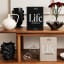 Printworks Life Blank Photo Book on a side table 