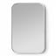 Native Decor Rounded Rectangular Deep Frame Mirror - White angle