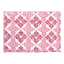 India Ink Pink Medallion Border Placemat, Set of 2 angle