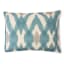 Thread Office Blue Stone Formentera Scatter Cushion with Feather Blend Inner 50cm x 70cm
