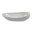 Omada Irregular Porcelain Oval Plate, 29.8cm angle
