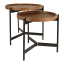 Hertex HAUS Roundhouse Side Table, Set of 2 - Nutmeg