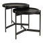 Hertex HAUS Roundhouse Side Table, Set of 2 - Onyx