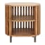 Hertex HAUS Medium Swedish Nightstand - Nutmeg angle