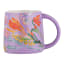 Maxwell & Williams Garland Mug, 370ml - Lilac angle