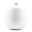 Jenna Clifford Embossed Lines Sugar Pot, 275ml - Super White angle