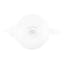 Jenna Clifford Embossed Lines Teapot - Super White angle