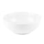 Jenna Clifford Embossed Lines Salad Bowl - Super White