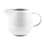 Jenna Clifford Embossed Lines Creamer, 250ml - Super White angle