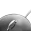 Sagenwolf Titanium Series Non-Stick Wok with Lid, 32cm - Black detail