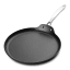Sagenwolf Titan Lite Non-Stick Crepe Pan, 26cm - Black