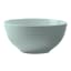 Jenna Clifford Embossed Lines Mermaid Mist Cereal Bowls, Set of 4