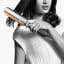 Dyson HT01 Airstrait Straightener -  Nickel/Rich Copper straightening hair