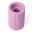 Alkaline Medium Ribbed Candle Holder - Radiant Orchard top view