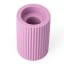 Alkaline Medium Ribbed Candle Holder - Radiant Orchard top view