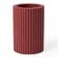 Alkaline Medium Ribbed Candle Holder - Crushed Berry