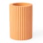 Alkaline Medium Ribbed Candle Holder - Apricot Crush 