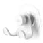 Umbra Flex Adhesive Double Hook - White