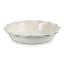 Le Creuset Ruffled Stoneware Pie Dish, 23cm - Meringue