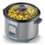 Kenwood Stainless Steel Rice Cooker With Steamer Basket, RCM45.000SS with rice