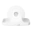 Umbra Flex Adhesive Soap Dish - White Back View 