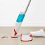 OXO Good Grips Microfiber Spray Mop with Slide-Out Scrubber Cleaning up jam 
