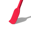 OXO Good Grips Silicone Spoon Spatula showing the flexibility of spatula head 