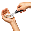 OXO Good Grips Oyster Knife being used 